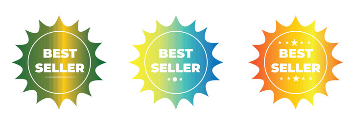 Best Seller Badge Icon. Best Seller Label Icon, Vector Illustration, eps10