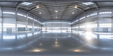 hangar 360 equirectangular hdri