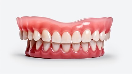 Obraz premium teeth isolated on white background