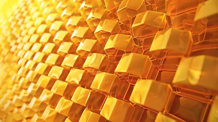 raphene sheet illustrationHoneycomb shapes.