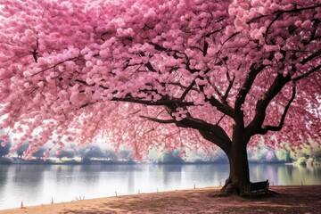 Sakura outdoors blossom nature. - obrazy, fototapety, plakaty