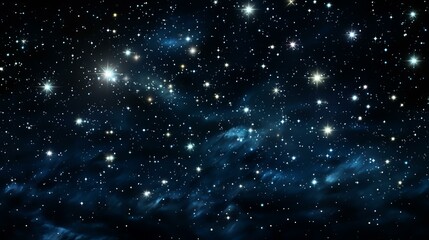 b'Bright stars in the deep space'