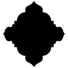 Islamic Label Emblem Shape Glyph Pictogram symbol visual illustration