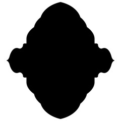 Islamic Label Emblem Shape Glyph Pictogram symbol visual illustration