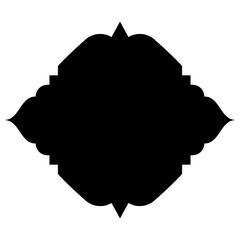 Islamic Label Emblem Shape Glyph Pictogram symbol visual illustration