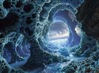 Undersea Alien Landscape