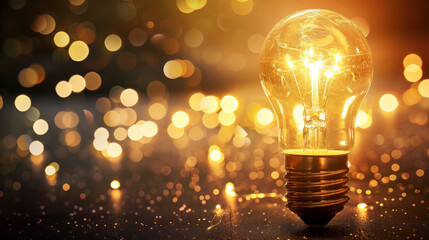 Light bulbs and creativity New and success