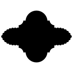Islamic Label Emblem Shape Glyph Pictogram symbol visual illustration