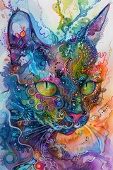 Obraz premium Fine Art Cats