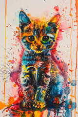 Fine Art Kitten
