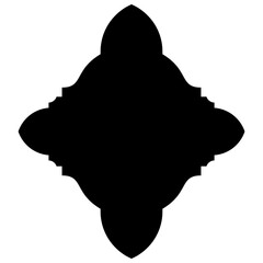 Islamic Label Emblem Shape Glyph Pictogram symbol visual illustration