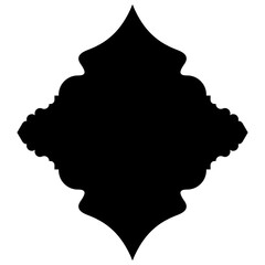 Islamic Label Emblem Shape Glyph Pictogram symbol visual illustration