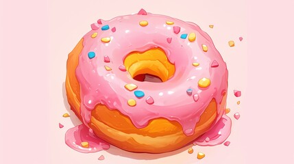 Learn how to create a delightful 2d illustration of a doughnut with this step by step guide It s a charming and simple drawing tutorial that you won t want to miss