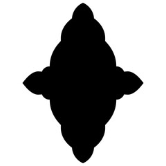 Islamic Label Emblem Shape Glyph Pictogram symbol visual illustration Timeless Pictogram Symbols: Traditional Turkish, Iranian, and Arabic Design for Ramadan & Eid Emblems