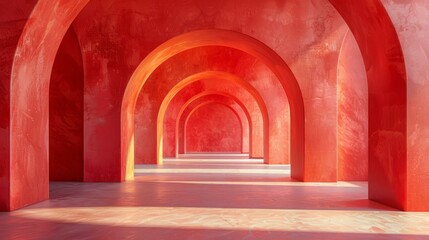b'Red Archway'