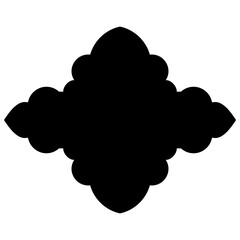 Islamic Label Emblem Shape Glyph Pictogram symbol visual illustration