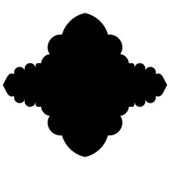 Islamic Label Emblem Shape Glyph Pictogram symbol visual illustration
