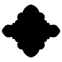 Islamic Label Emblem Shape Glyph Pictogram symbol visual illustration