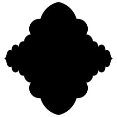 Islamic Label Emblem Shape Glyph Pictogram symbol visual illustration