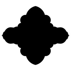 Islamic Label Emblem Shape Glyph Pictogram symbol visual illustration