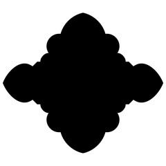 Islamic Label Emblem Shape Glyph Pictogram symbol visual illustration