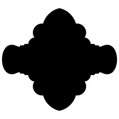 Islamic Label Emblem Shape Glyph Pictogram symbol visual illustration