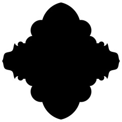Islamic Label Emblem Shape Glyph Pictogram symbol visual illustration