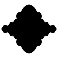 Islamic Label Emblem Shape Glyph Pictogram symbol visual illustration
