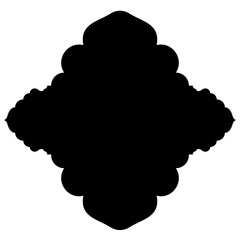 Islamic Label Emblem Shape Glyph Pictogram symbol visual illustration