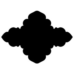 Islamic Label Emblem Shape Glyph Pictogram symbol visual illustration