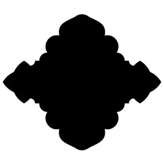 Islamic Label Emblem Shape Glyph Pictogram symbol visual illustration