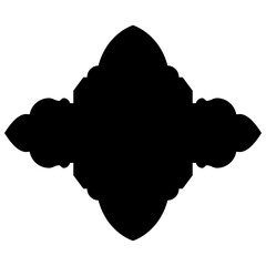 Islamic Label Emblem Shape Glyph Pictogram symbol visual illustration