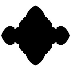 Islamic Label Emblem Shape Glyph Pictogram symbol visual illustration