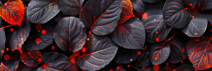 The background with black and red, suitable for seasonal use.