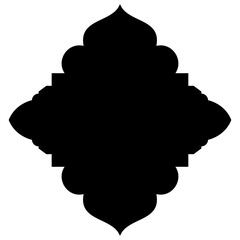 Islamic Label Emblem Shape Glyph Pictogram symbol visual illustration