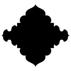Islamic Label Emblem Shape Glyph Pictogram symbol visual illustration