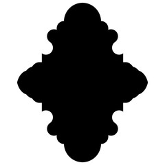 Islamic Label Emblem Shape Glyph Pictogram symbol visual illustration