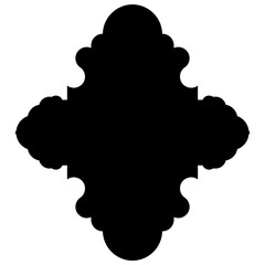 Islamic Label Emblem Shape Glyph Pictogram symbol visual illustration