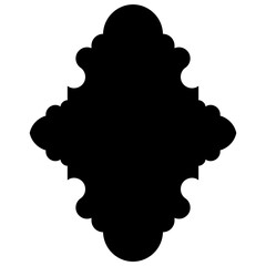 Exquisite Label Emblem Shapes: Turkish, Iranian & Arabic Traditional Glyphs for Ramadan & Eid Banners Label Emblem Shape Glyph Pictogram symbol visual illustration