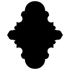 Islamic Label Emblem Shape Glyph Pictogram symbol visual illustration