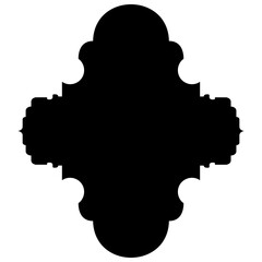 Islamic Label Emblem Shape Glyph Pictogram symbol visual illustration