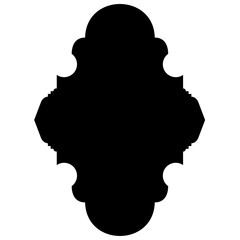 Islamic Label Emblem Shape Glyph Pictogram symbol visual illustration