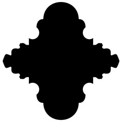 Islamic Label Emblem Shape Glyph Pictogram symbol visual illustration