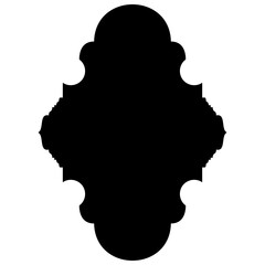 Islamic Label Emblem Shape Glyph Pictogram symbol visual illustration