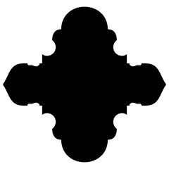 Islamic Label Emblem Shape Glyph Pictogram symbol visual illustration