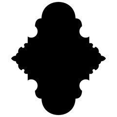 Islamic Label Emblem Shape Glyph Pictogram symbol visual illustration