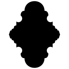 Islamic Label Emblem Shape Glyph Pictogram symbol visual illustration