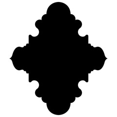 Islamic Label Emblem Shape Glyph Pictogram symbol visual illustration