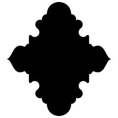 Islamic Label Emblem Shape Glyph Pictogram symbol visual illustration