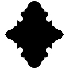 Islamic Label Emblem Shape Glyph Pictogram symbol visual illustration